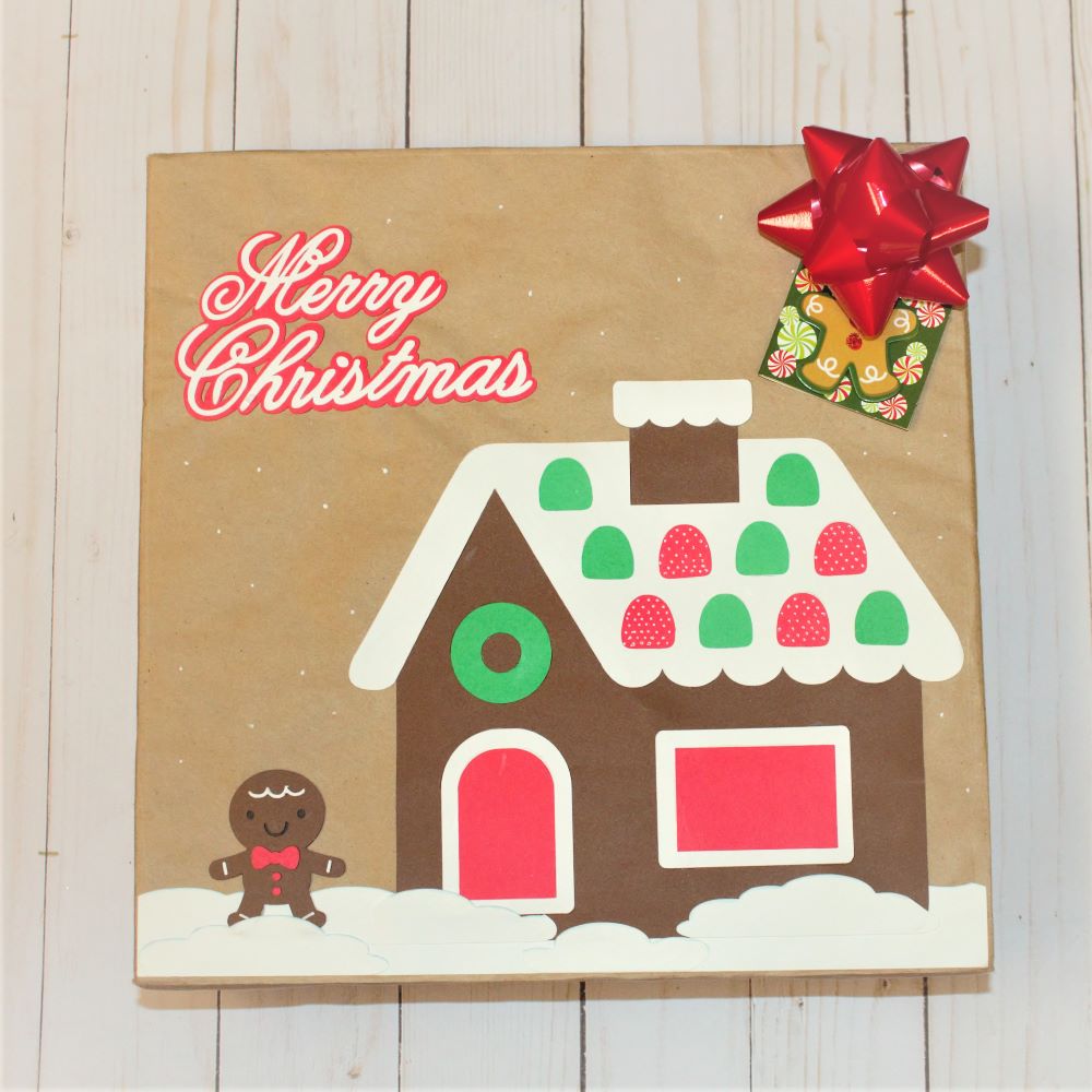 Gingerbread House Gift Wrap Kits