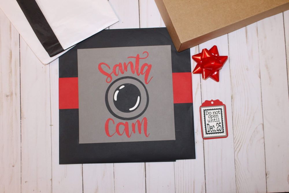 Santa's Camera Gift Wrap Kits