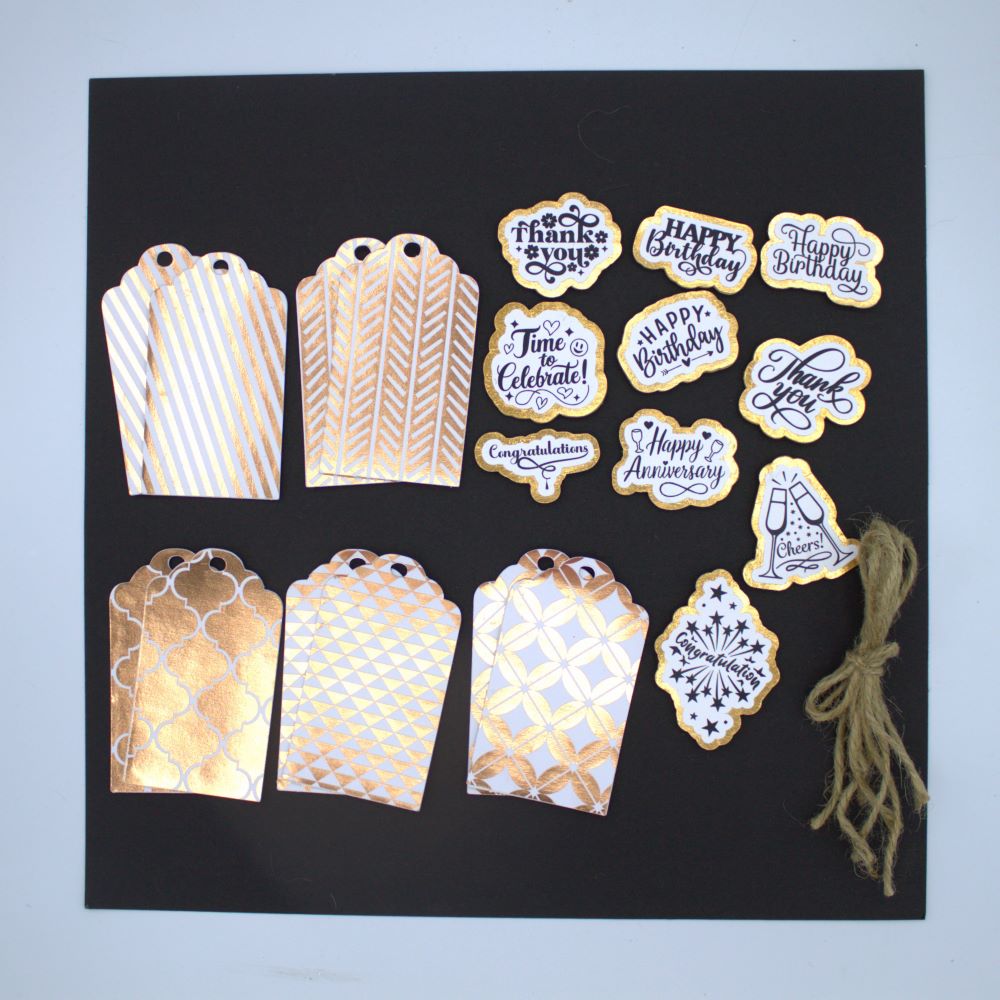 Rose Gold Gift Tags